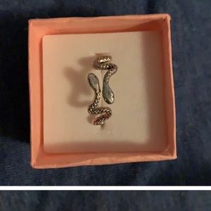 Stainless steel snake ring